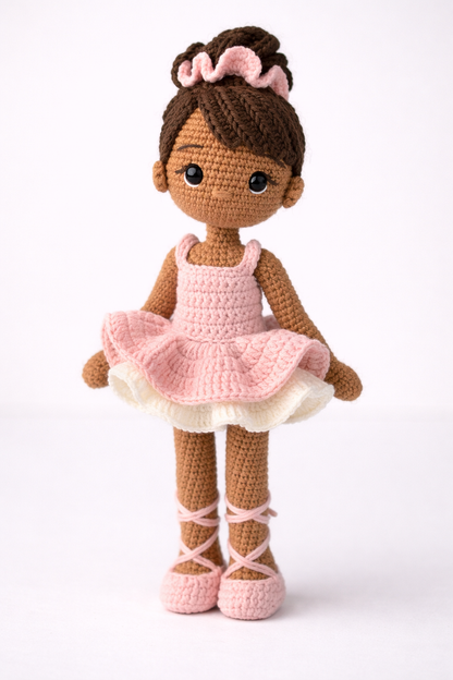 Handmade Crochet Doll - Bella